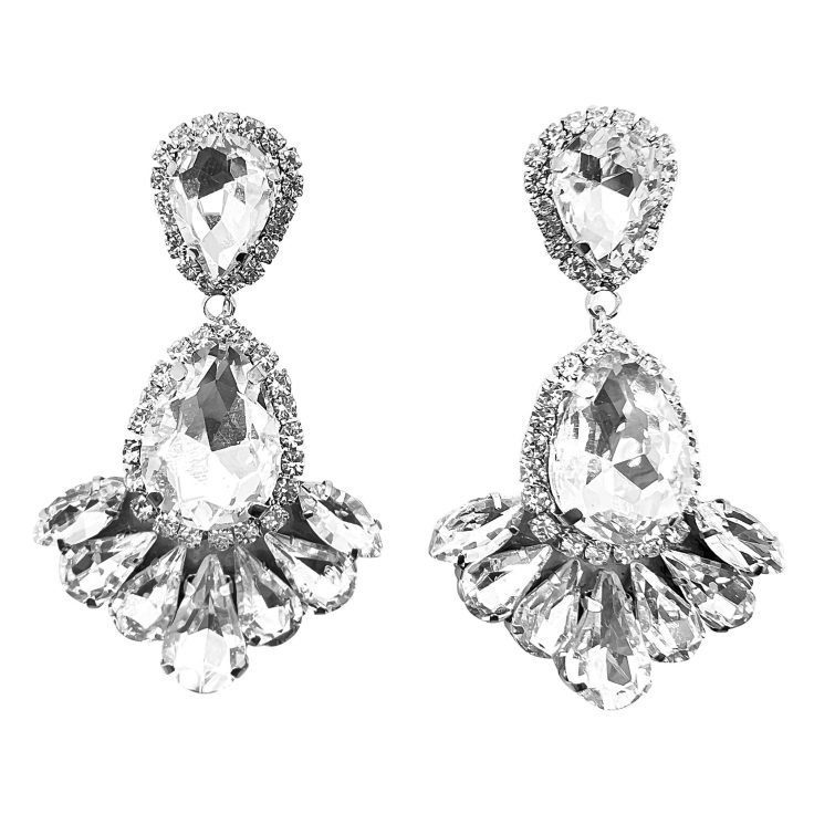 Orecchini Con Pietre Crystal - Bri93