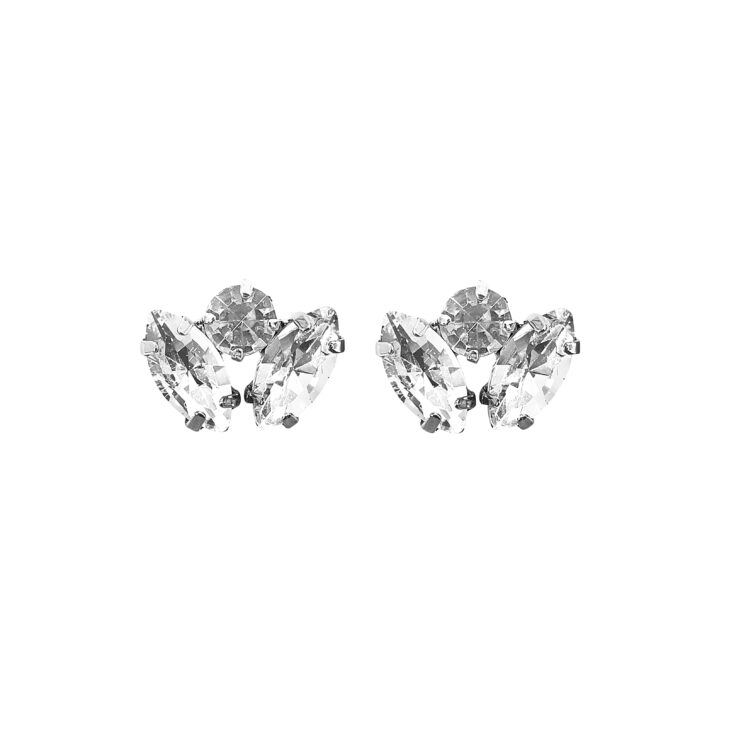 Orecchini Placcati Oro 24K Con Pietre Crystal - Persefone19