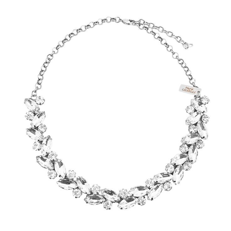 Collana Con Pietre Crystal - Nkl218