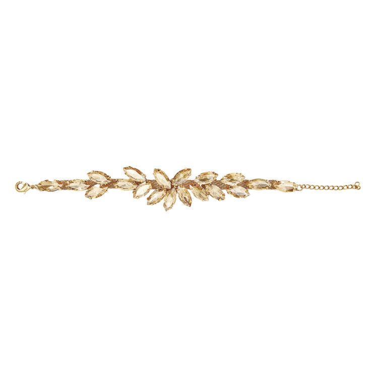Bracciale Con Pietre Oro - Brc349