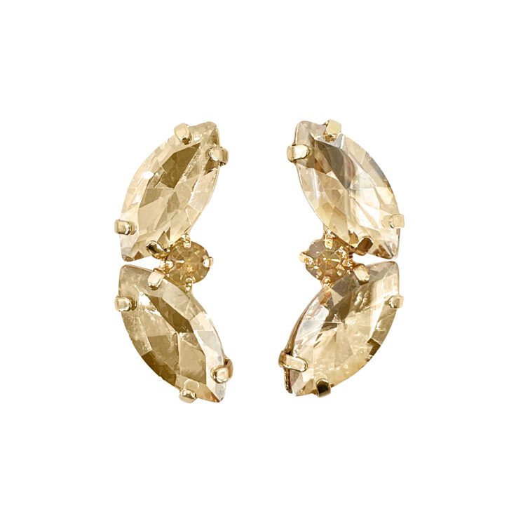 Orecchini Con Pietre Oro - Elettra2
