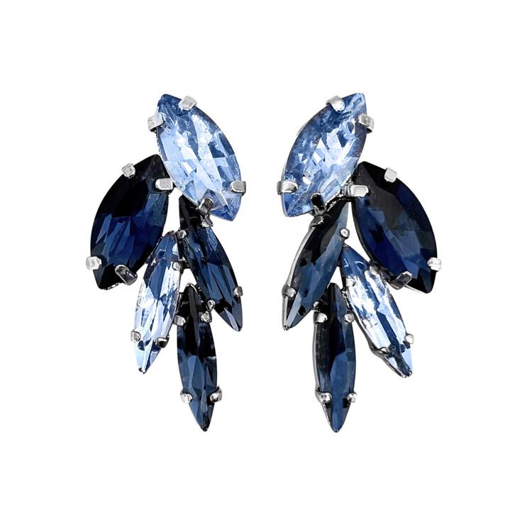 Orecchini Con Pietre Blu E Celesti – Iride8