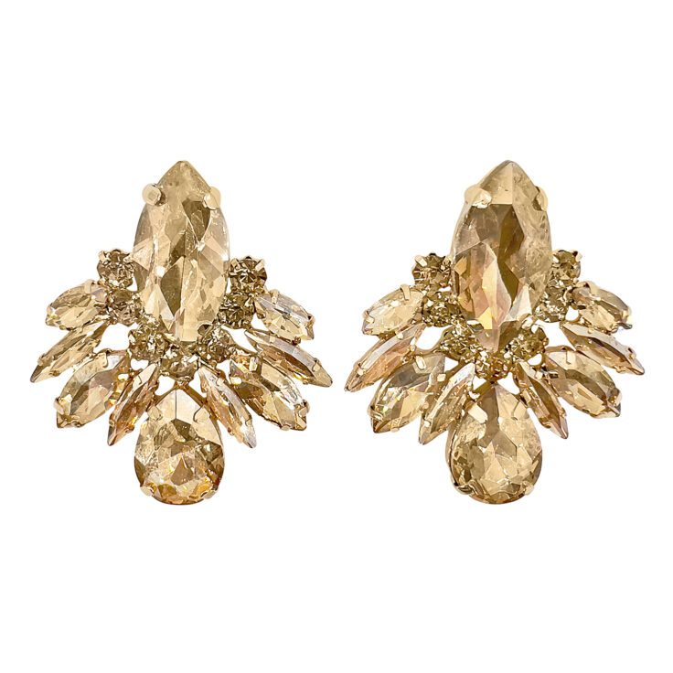 Orecchini Con Pietre Oro - Giove10