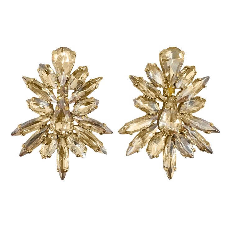 Orecchini Con Pietre Oro - Cupido2
