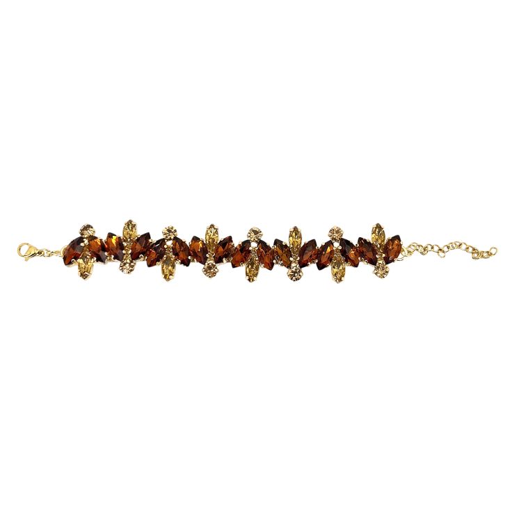 Bracciale Con Pietre Ambra - Coraggio24