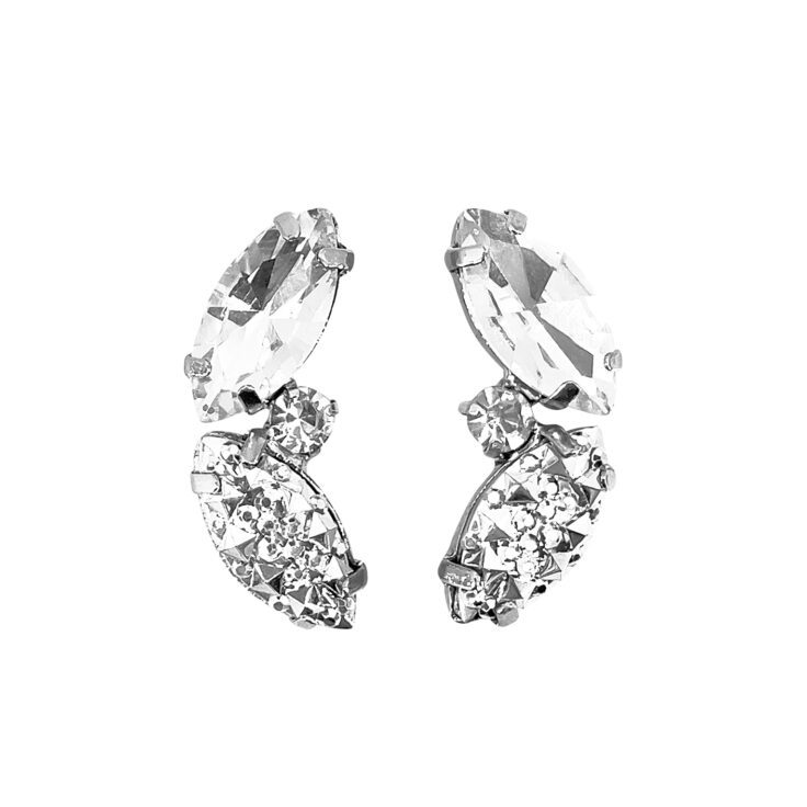 Orecchini Con Pietre Glitter E Crystal - Elettra33