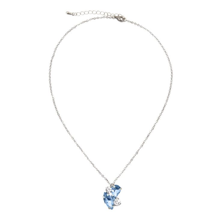 Collana Con Pietre Celesti - C5Diana