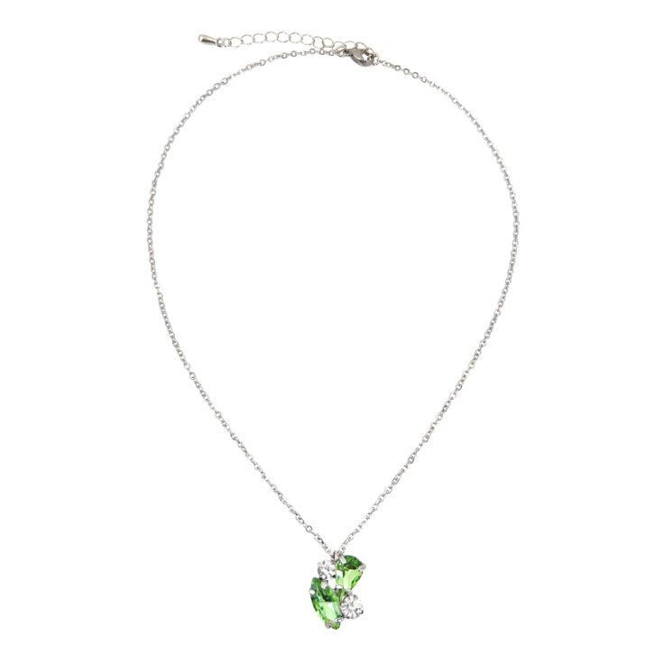 Collana Con Pietre Verdi - C4Diana