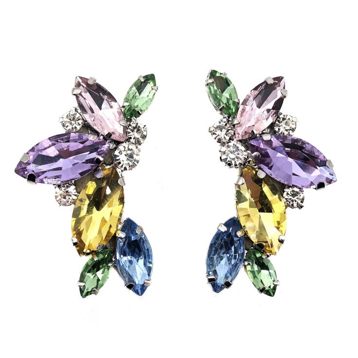 Orecchini Con Pietre Multicolor - Cl423