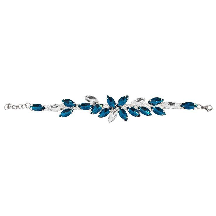 Bracciale Con Pietre Ottanio E Crystal - Brc224
