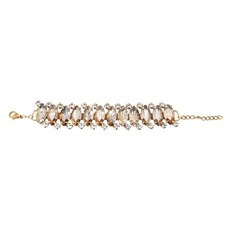 Bracciale Con Pietre Oro - Brc271