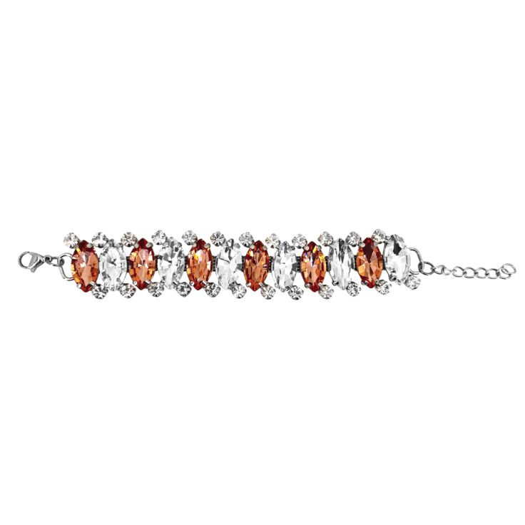 Bracciale Con Pietre Cipria - Brc278