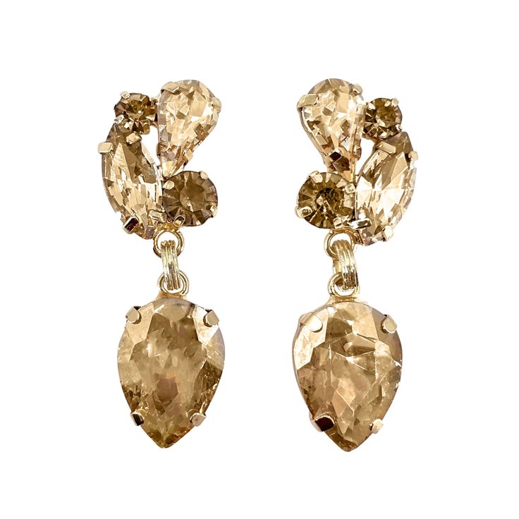 Orecchini Con Pietre Oro - Universo2