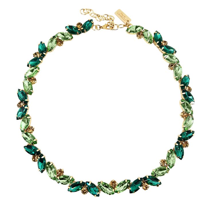 Collana Con Pietre Verdi - Eva10