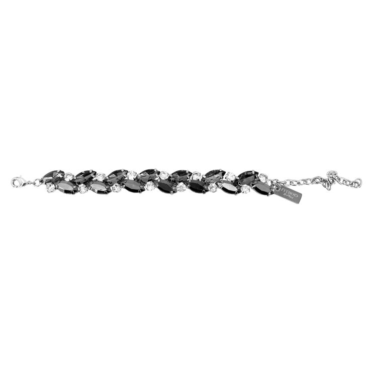 Bracciale Con Pietre Antracite - Grazia12
